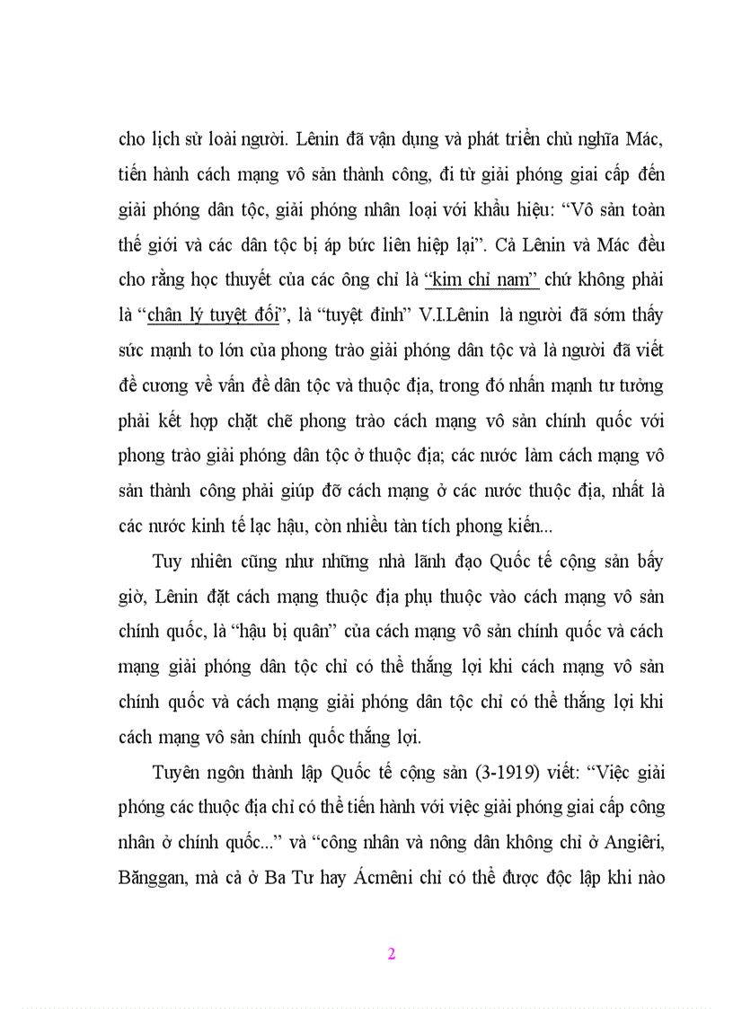 image for page Chứng minh Cách mạng vô sản ở các nước thuộc địa có thể nổ ra và giành thắng lợi trước cách mạng vô sản ở chính quốc