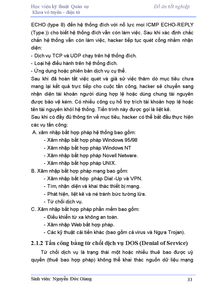 image for page Bảo vệ dữ liệu trong mạng máy tính bằng kỹ thuật FIREWALL