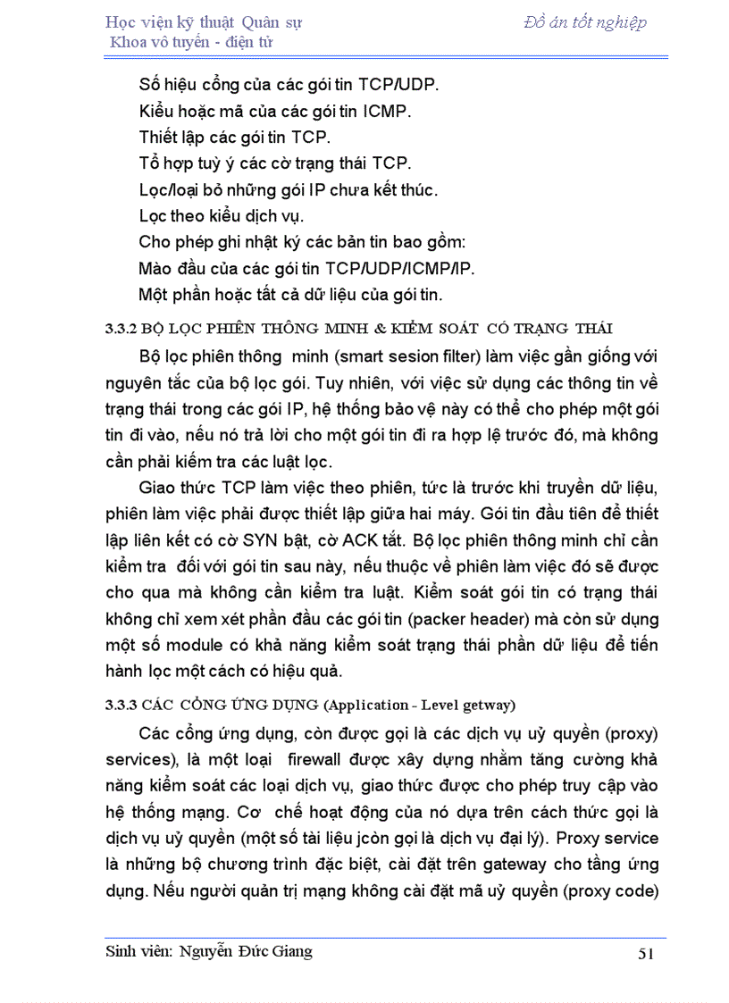 image for page Bảo vệ dữ liệu trong mạng máy tính bằng kỹ thuật FIREWALL