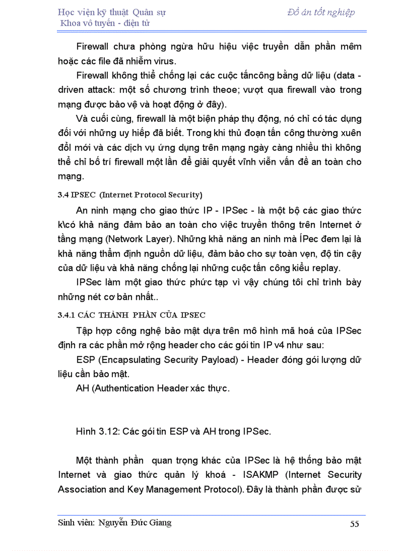 image for page Bảo vệ dữ liệu trong mạng máy tính bằng kỹ thuật FIREWALL