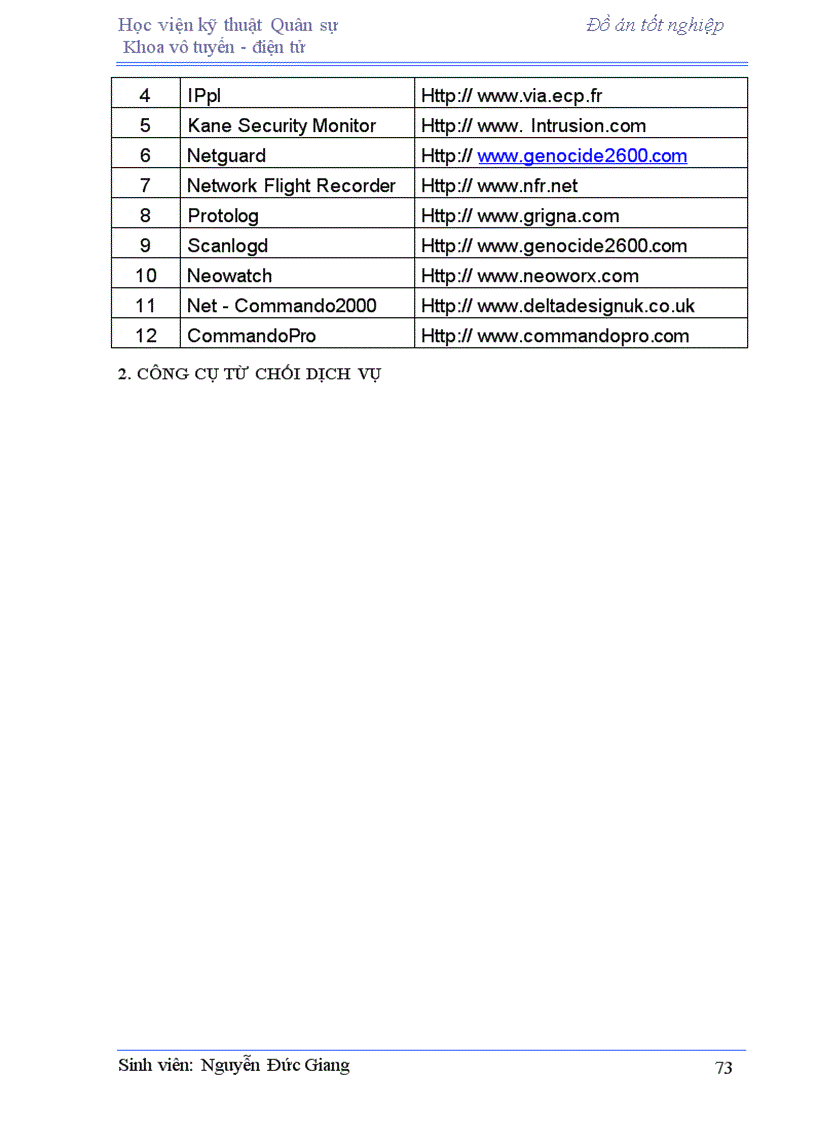 image for page Bảo vệ dữ liệu trong mạng máy tính bằng kỹ thuật FIREWALL