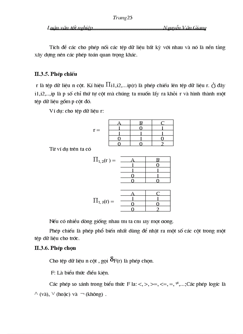 image for page Mô hình CSDL