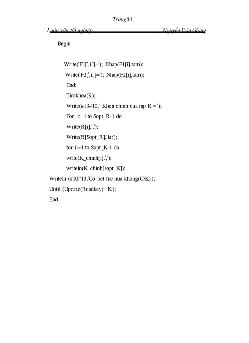 image for page Mô hình CSDL