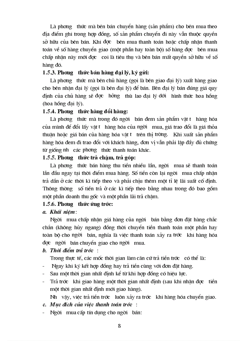 image for page Luận văn về khả năng thanh toán và thực trạng khả năng thanh toán tại công ty xuất nhập khẩu Việt Thái