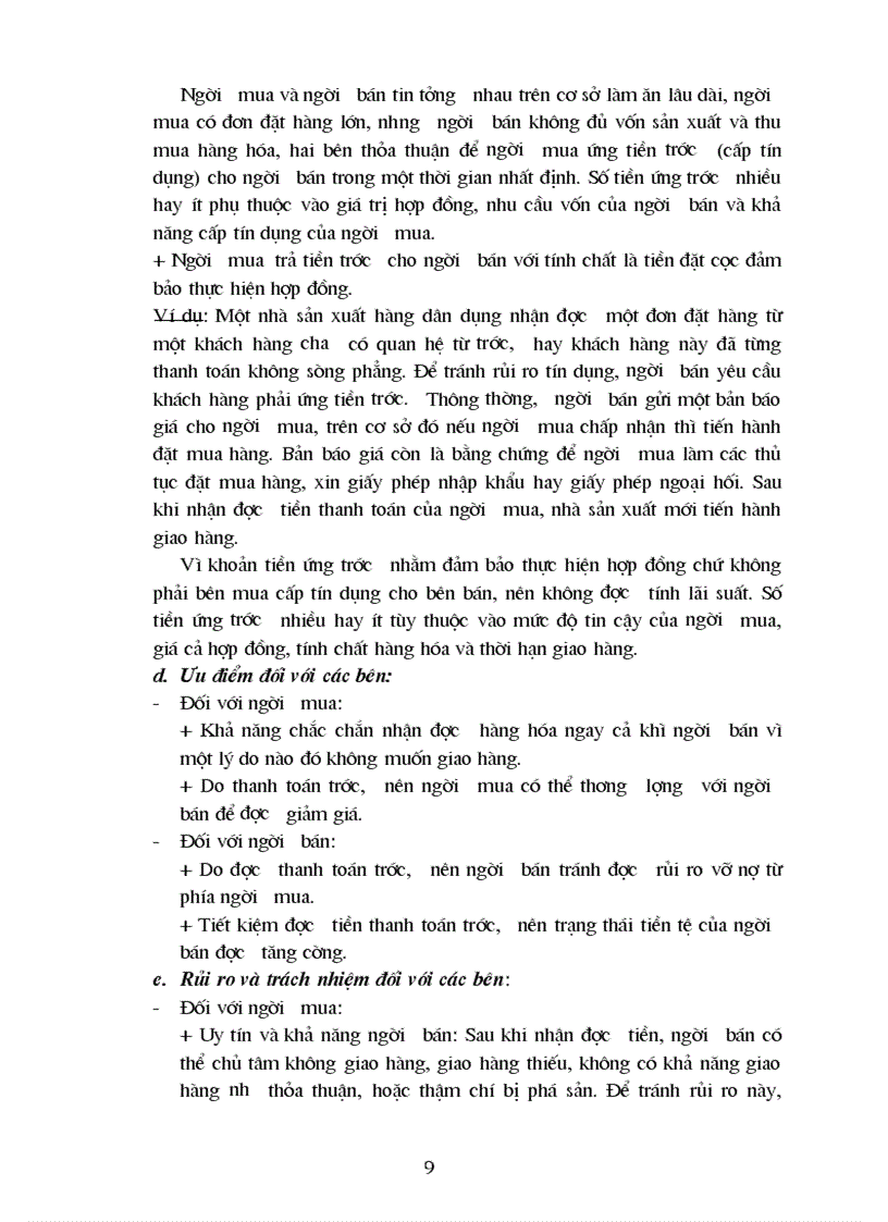 image for page Luận văn về khả năng thanh toán và thực trạng khả năng thanh toán tại công ty xuất nhập khẩu Việt Thái