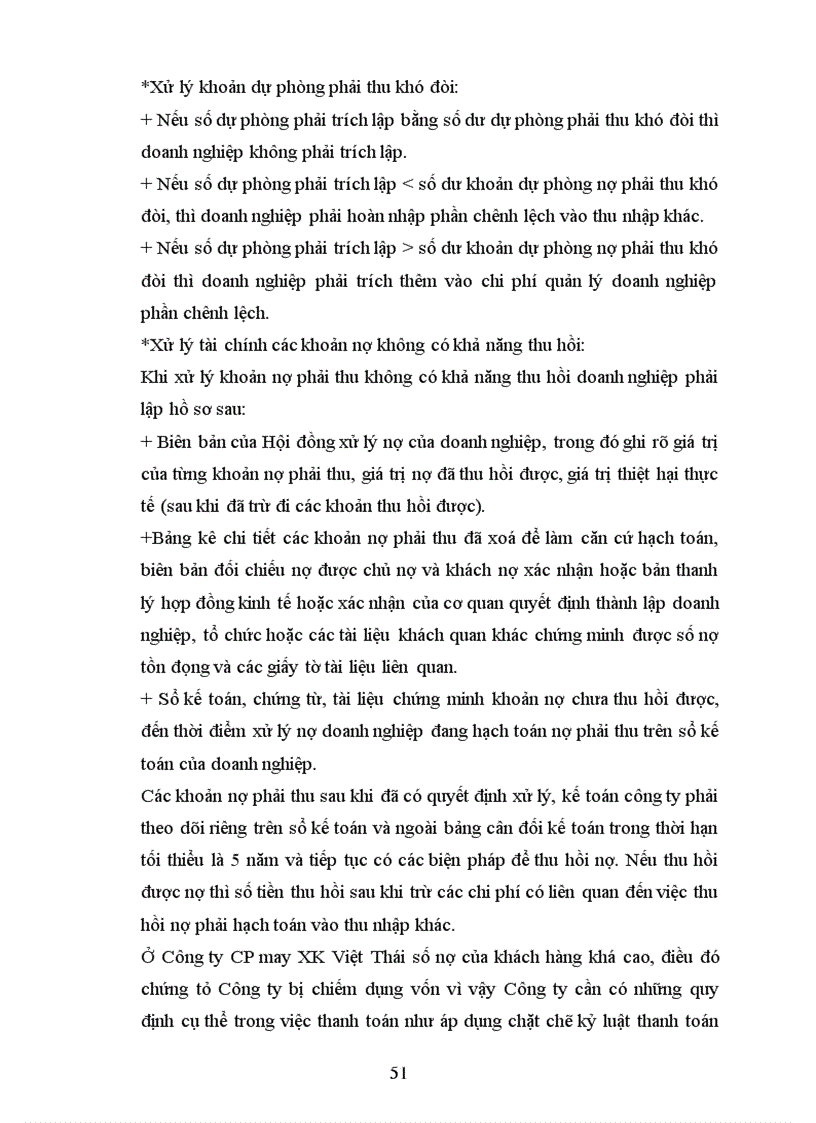 image for page Luận văn về khả năng thanh toán và thực trạng khả năng thanh toán tại công ty xuất nhập khẩu Việt Thái