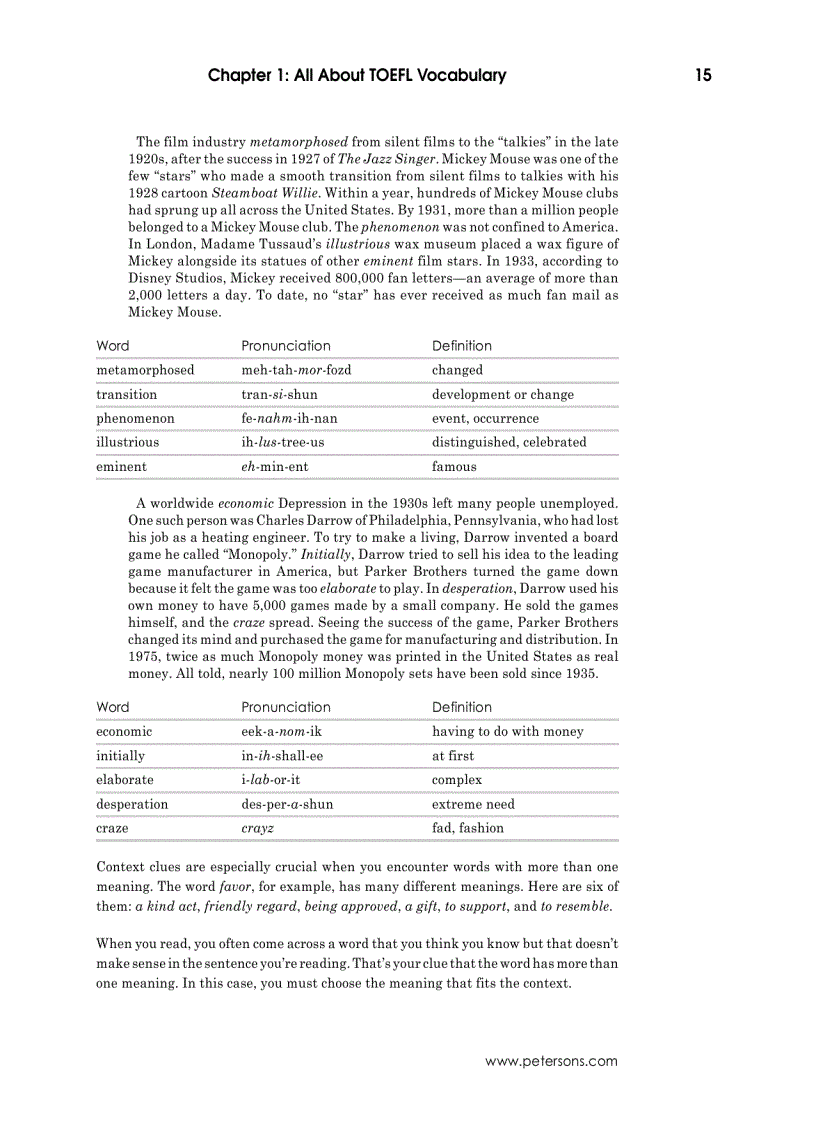 image for page Master Toefl Vocabulary 208 trang dành riêng cho ngừoi học toefl