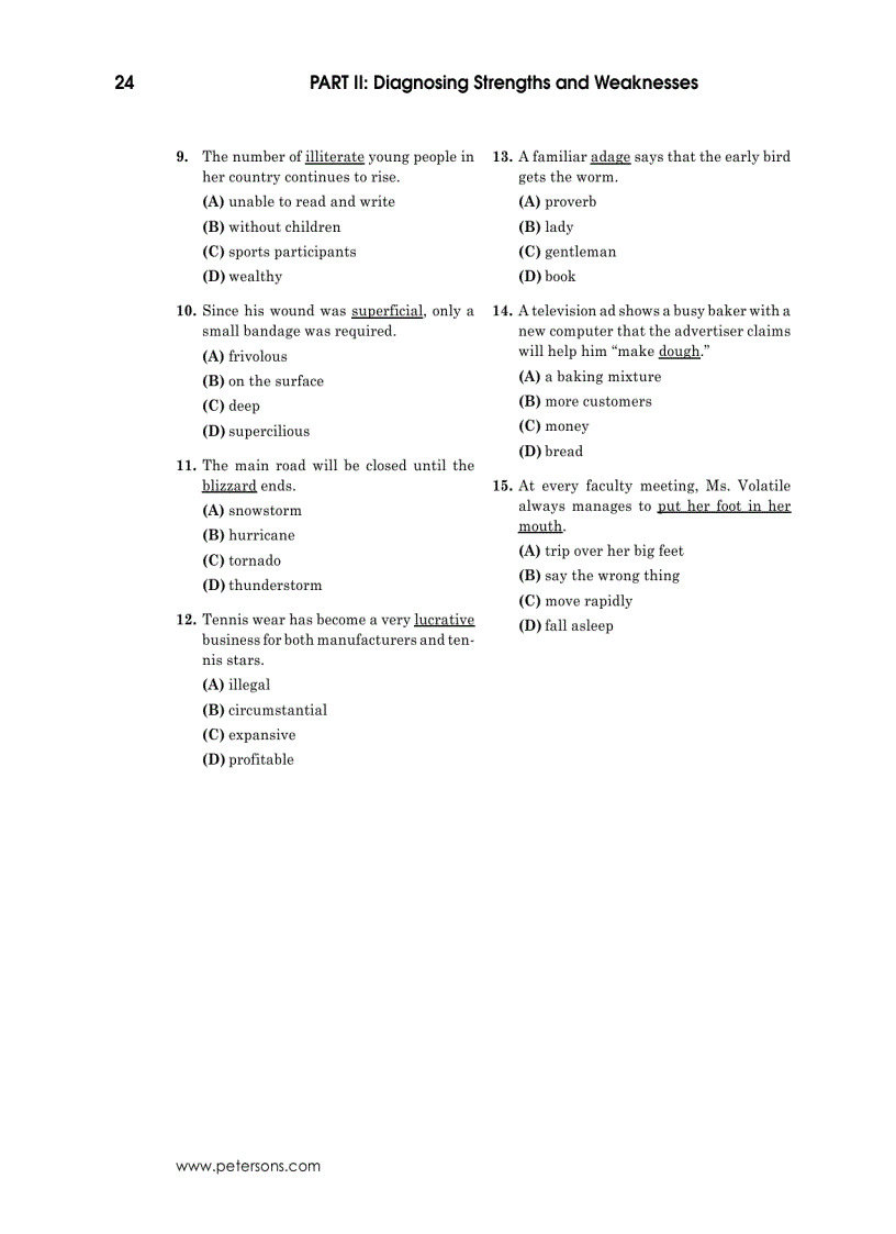 image for page Master Toefl Vocabulary 208 trang dành riêng cho ngừoi học toefl