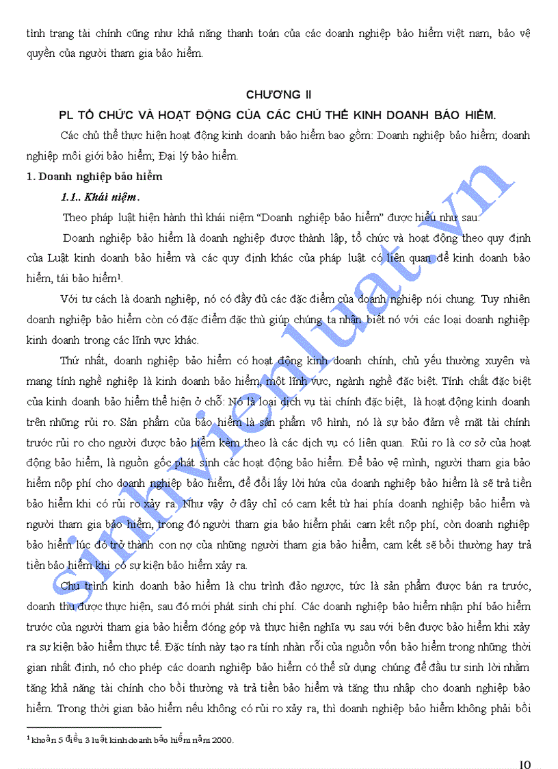 image for page Bài giảng môn Bảo hiểm