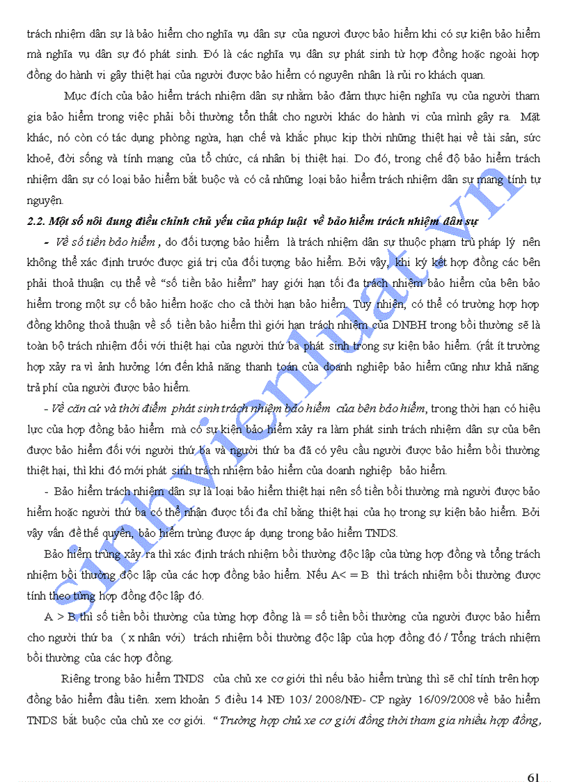 image for page Bài giảng môn Bảo hiểm