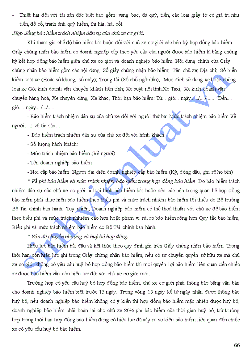 image for page Bài giảng môn Bảo hiểm