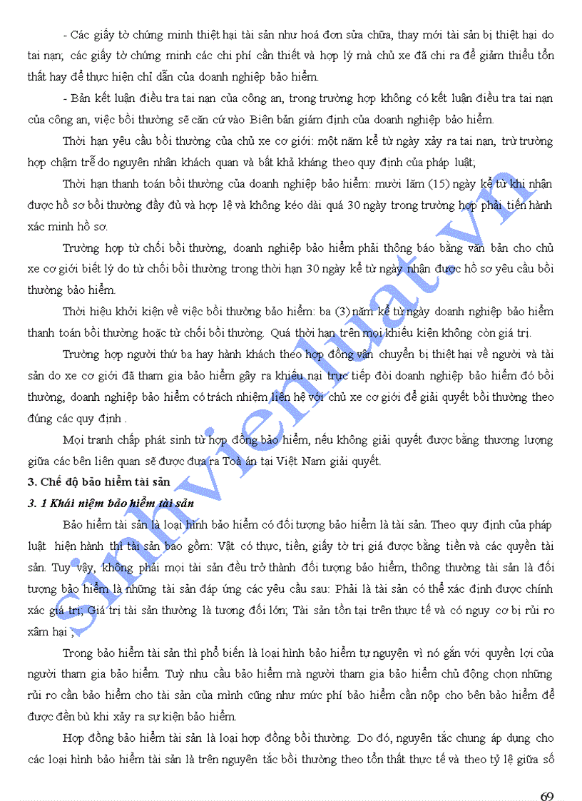 image for page Bài giảng môn Bảo hiểm