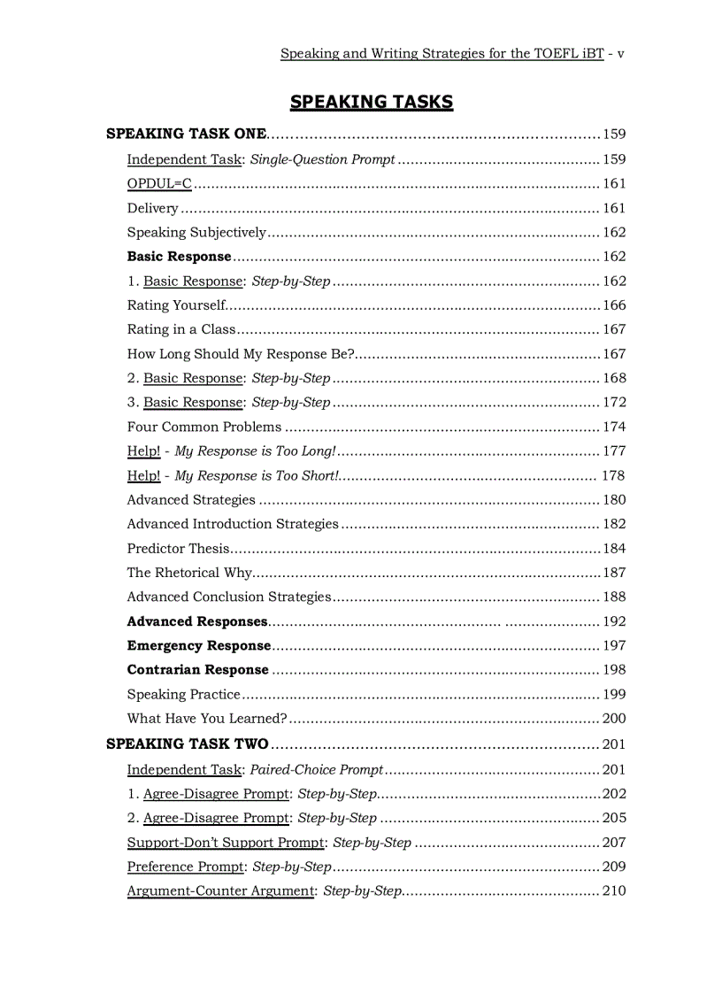 image for page Speaking and writing Strategies for the TOEFL iBT