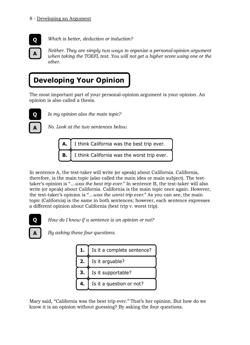 image for page Speaking and writing Strategies for the TOEFL iBT