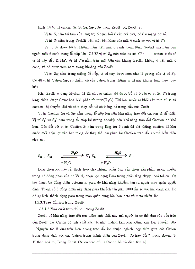 image for page Điều chế và nghiên cứu hoạt tính của các xúc tác ZeolítX ZeolítY ZeolítP trên phản ứng Cracking hydrocacbon n Hecxan 50 trang