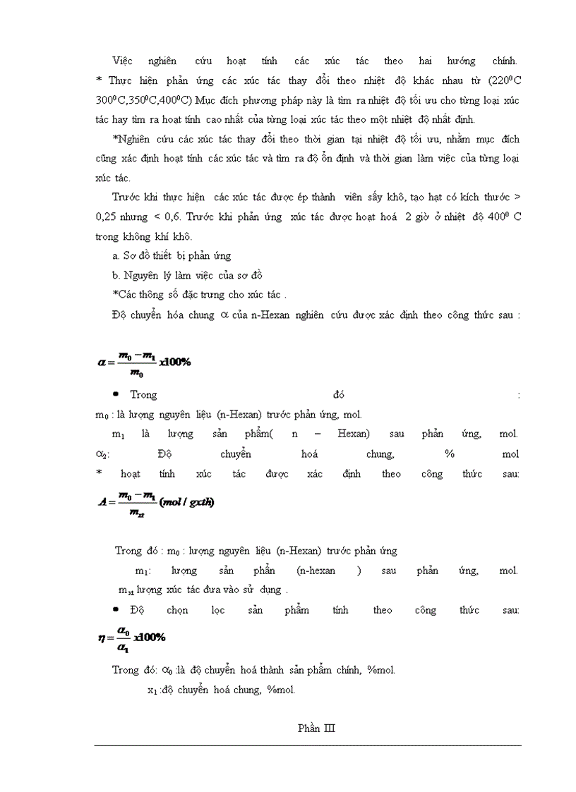 image for page Điều chế và nghiên cứu hoạt tính của các xúc tác ZeolítX ZeolítY ZeolítP trên phản ứng Cracking hydrocacbon n Hecxan 50 trang