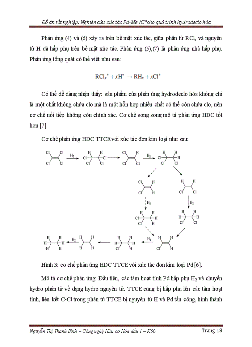 image for page Nghiên cứu xúc tác Pd Me C cho quá trình hydrodeclo hóa 52 trang