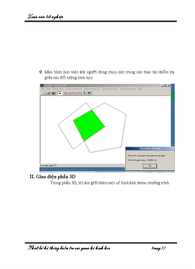 image for page Thiết kế hệ thống kiểm tra các quan hệ hình học trong 2d và 3d