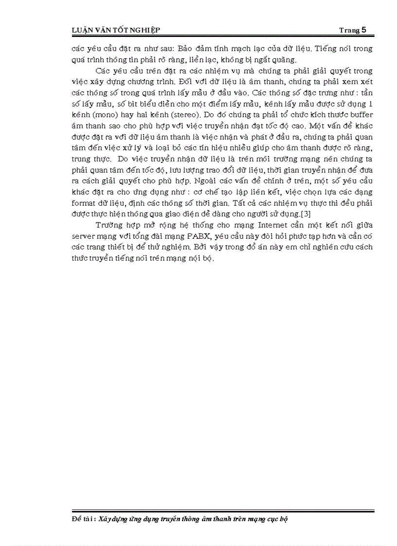 image for page Xây dựng ứng dụng truyền thông âm thanh trên mạng cục bộ