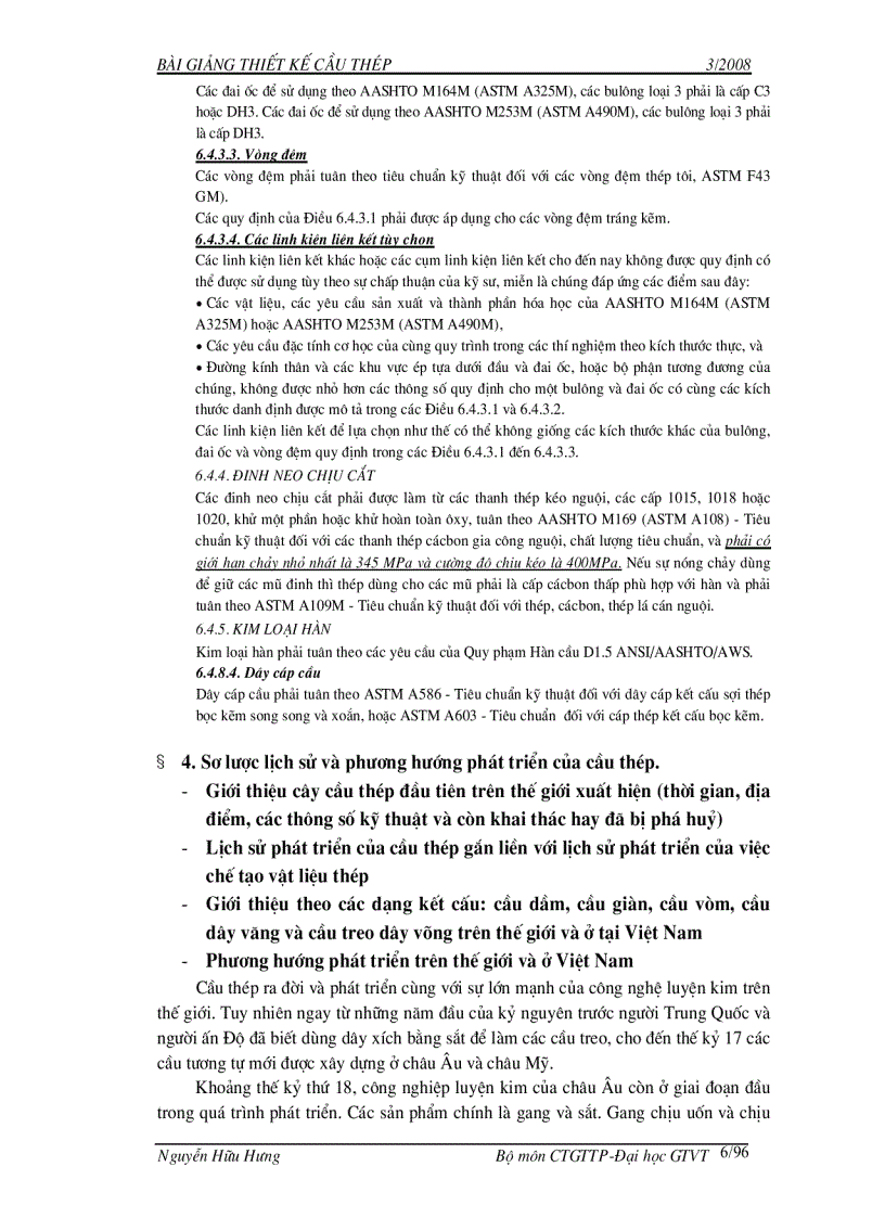 image for page Bài giảng cầu thép 1