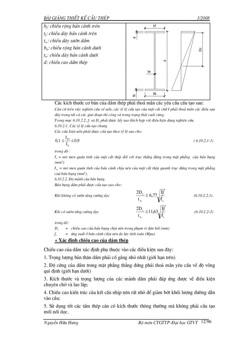 image for page Bài giảng cầu thép 1