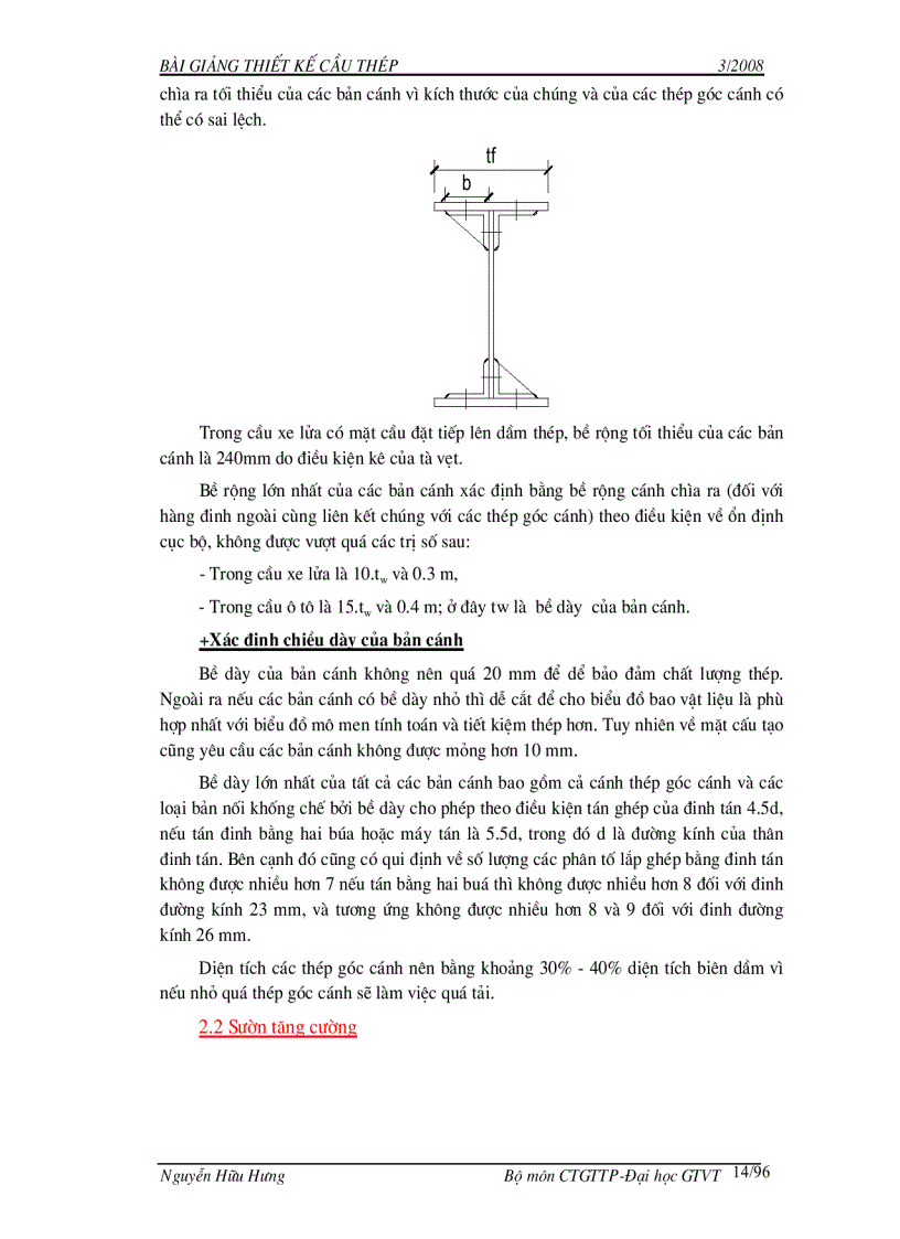 image for page Bài giảng cầu thép 1