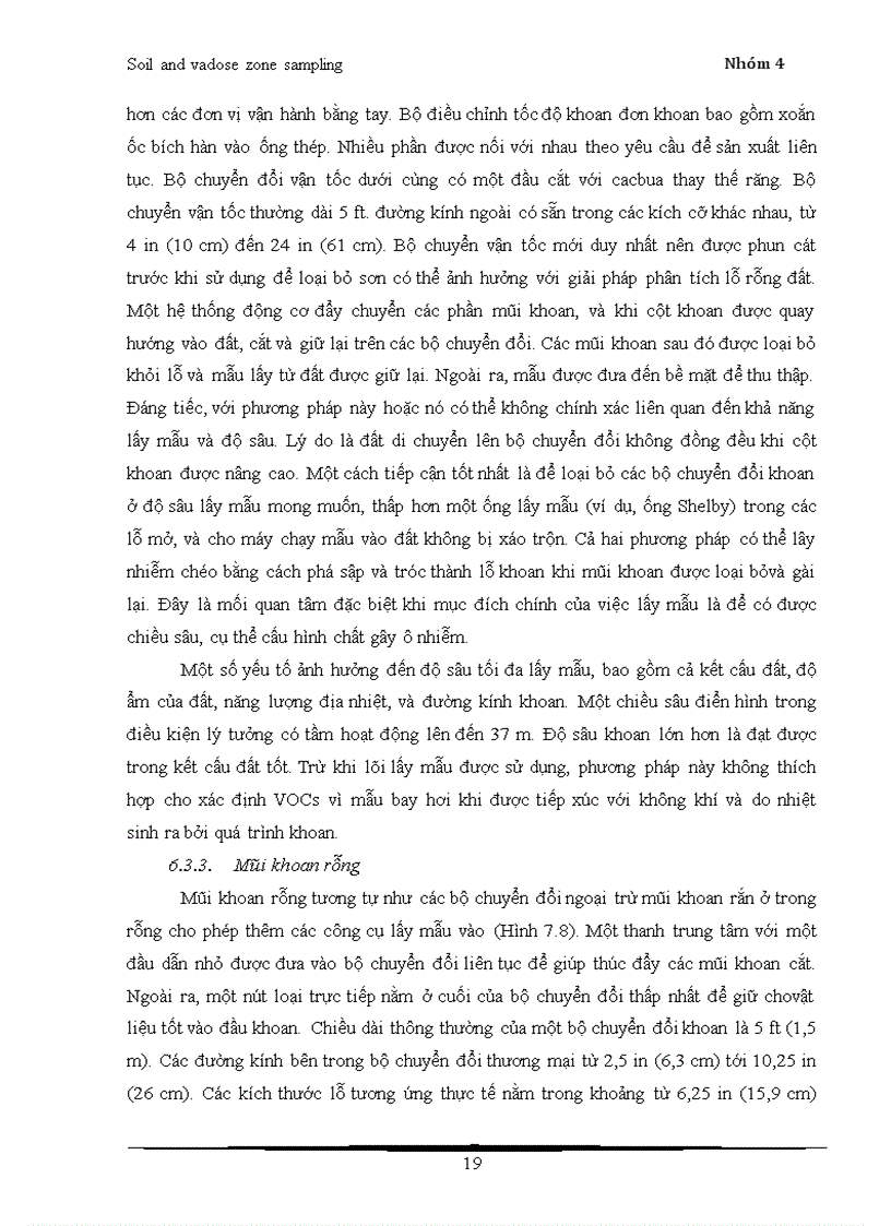 image for page Lấy mẩu nước trong đất