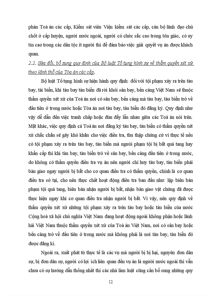 image for page Thẩm quyền xét xử sơ thẩm vụ án hình sự và việc hoàn thiện quy định pháp luật về vấn đề này