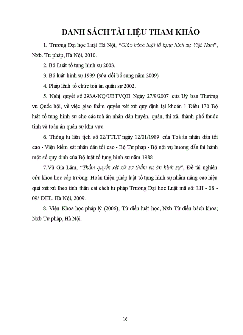 image for page Thẩm quyền xét xử sơ thẩm vụ án hình sự và việc hoàn thiện quy định pháp luật về vấn đề này