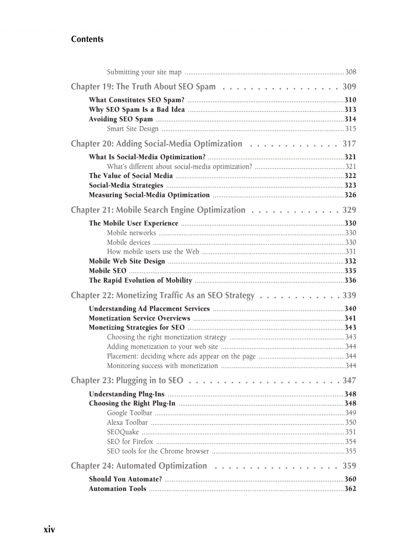 image for page SEO Search Engine Optimization 2nd Edition 2011