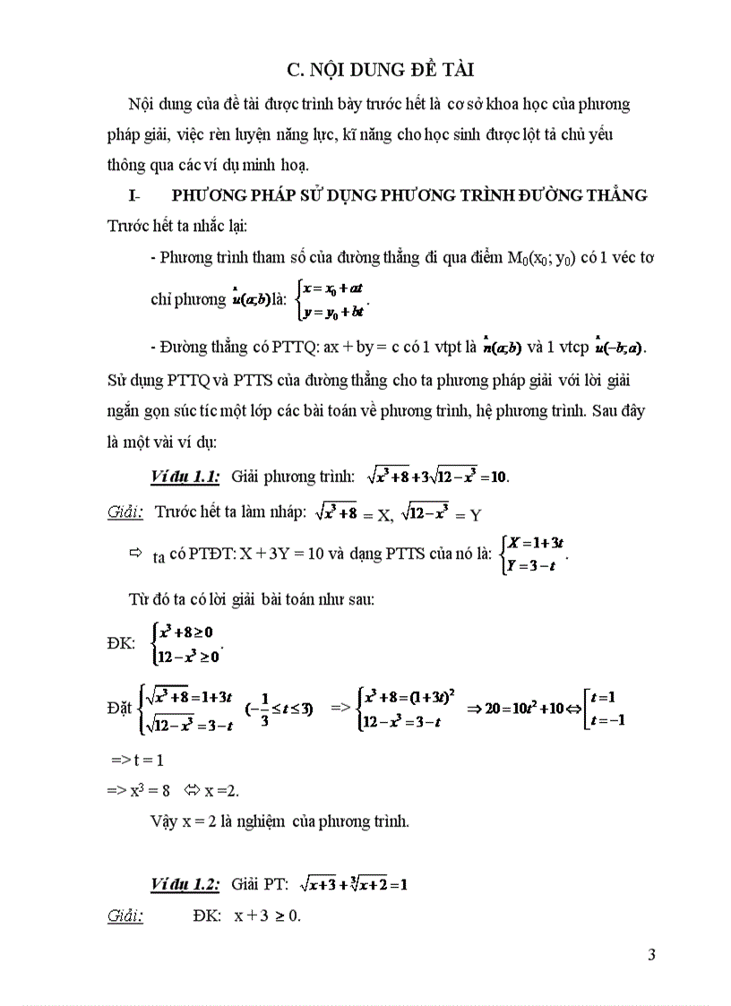 image for page Rèn luyện năng lực giải toán cho học sinh thông qua một số phương pháp giải phương trình hệ phương trình