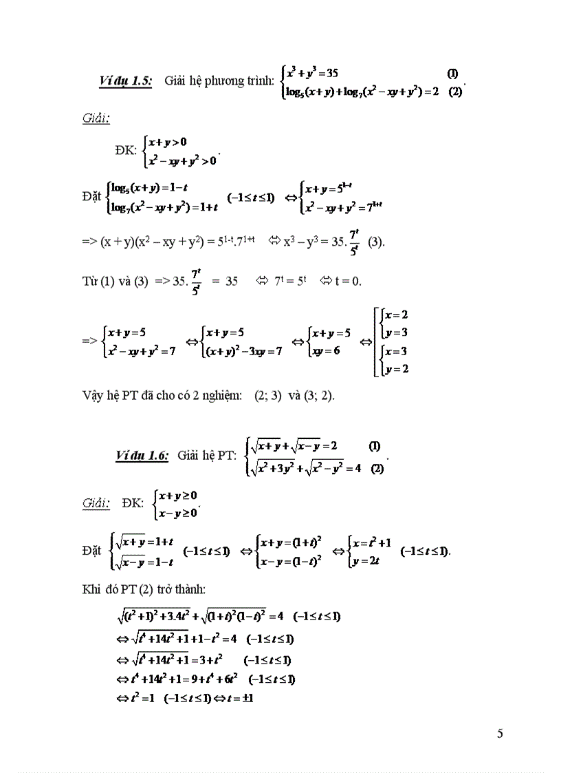image for page Rèn luyện năng lực giải toán cho học sinh thông qua một số phương pháp giải phương trình hệ phương trình