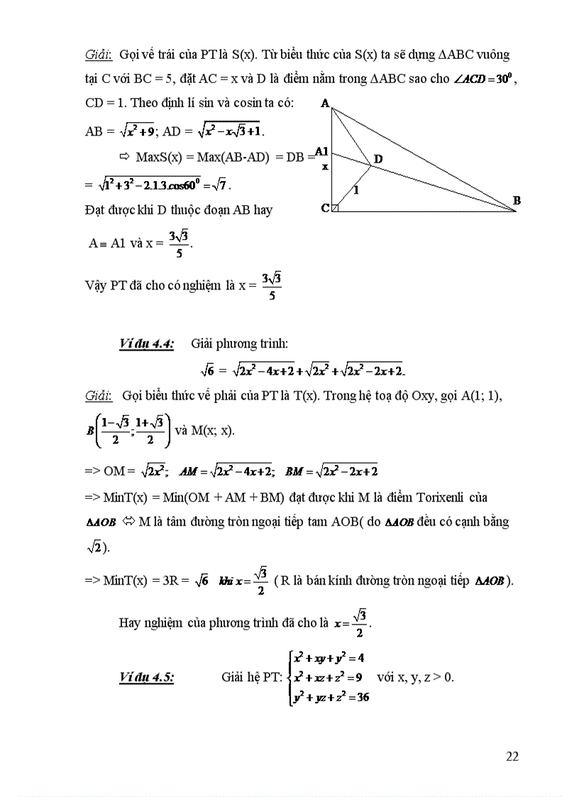 image for page Rèn luyện năng lực giải toán cho học sinh thông qua một số phương pháp giải phương trình hệ phương trình