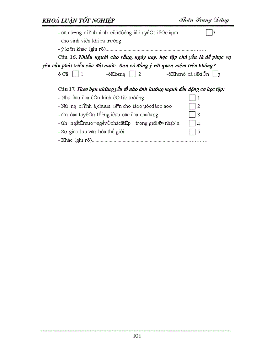 image for page Động cơ học tập của sinh viên hiện nay