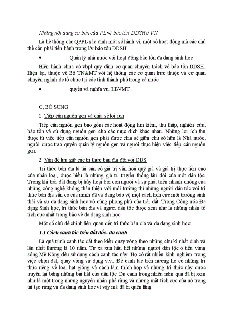 image for page Pháp luật về bảo tồn đa dạng sinh học