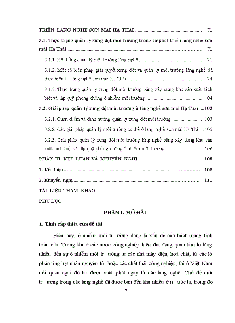 image for page Quản lý xung đột môi trường trong phát triển làng nghề bằng xây dựng khu sản xuất tách biệt và lập quỹ phòng chống ô nhiễm môi trường