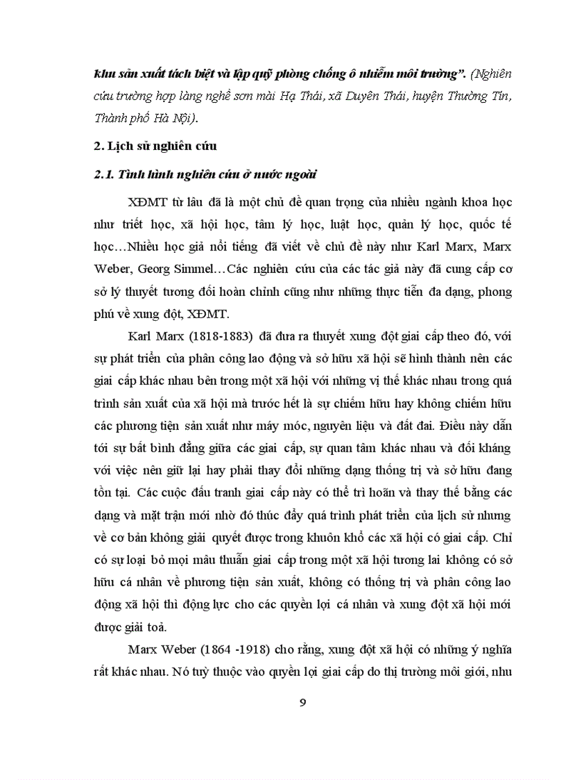 image for page Quản lý xung đột môi trường trong phát triển làng nghề bằng xây dựng khu sản xuất tách biệt và lập quỹ phòng chống ô nhiễm môi trường