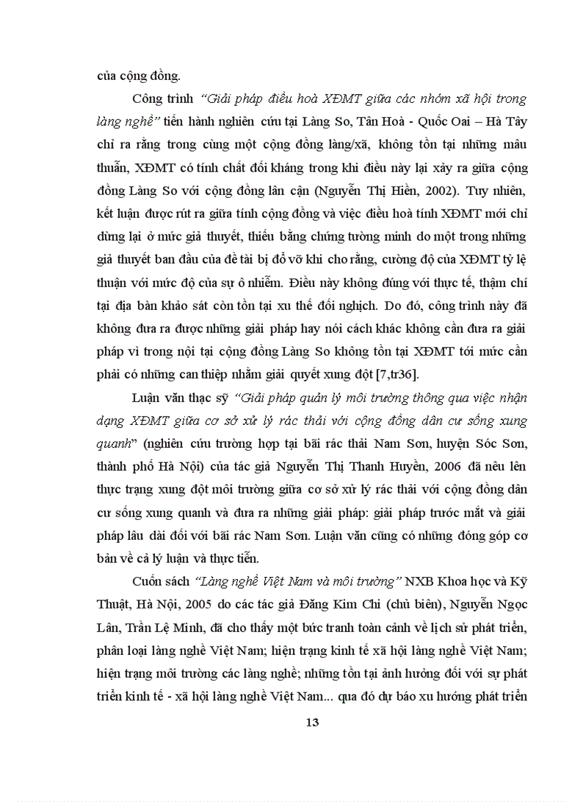 image for page Quản lý xung đột môi trường trong phát triển làng nghề bằng xây dựng khu sản xuất tách biệt và lập quỹ phòng chống ô nhiễm môi trường