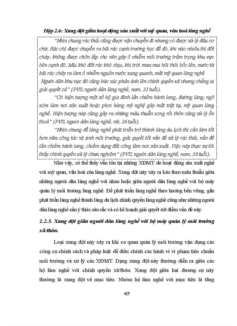 image for page Quản lý xung đột môi trường trong phát triển làng nghề bằng xây dựng khu sản xuất tách biệt và lập quỹ phòng chống ô nhiễm môi trường