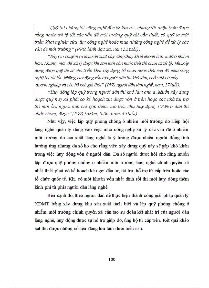 image for page Quản lý xung đột môi trường trong phát triển làng nghề bằng xây dựng khu sản xuất tách biệt và lập quỹ phòng chống ô nhiễm môi trường