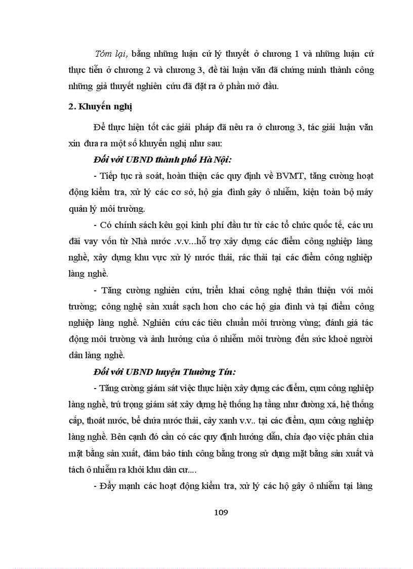 image for page Quản lý xung đột môi trường trong phát triển làng nghề bằng xây dựng khu sản xuất tách biệt và lập quỹ phòng chống ô nhiễm môi trường