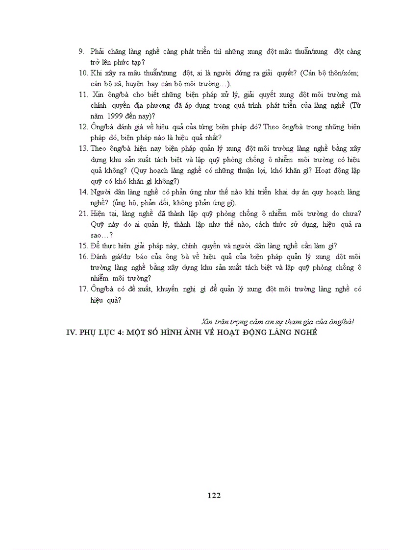 image for page Quản lý xung đột môi trường trong phát triển làng nghề bằng xây dựng khu sản xuất tách biệt và lập quỹ phòng chống ô nhiễm môi trường