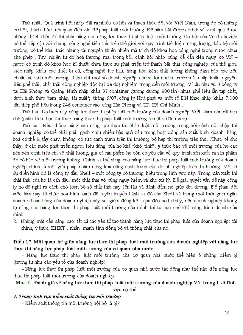 image for page Tài liệu thi Luật môi trường trong hội nhâp