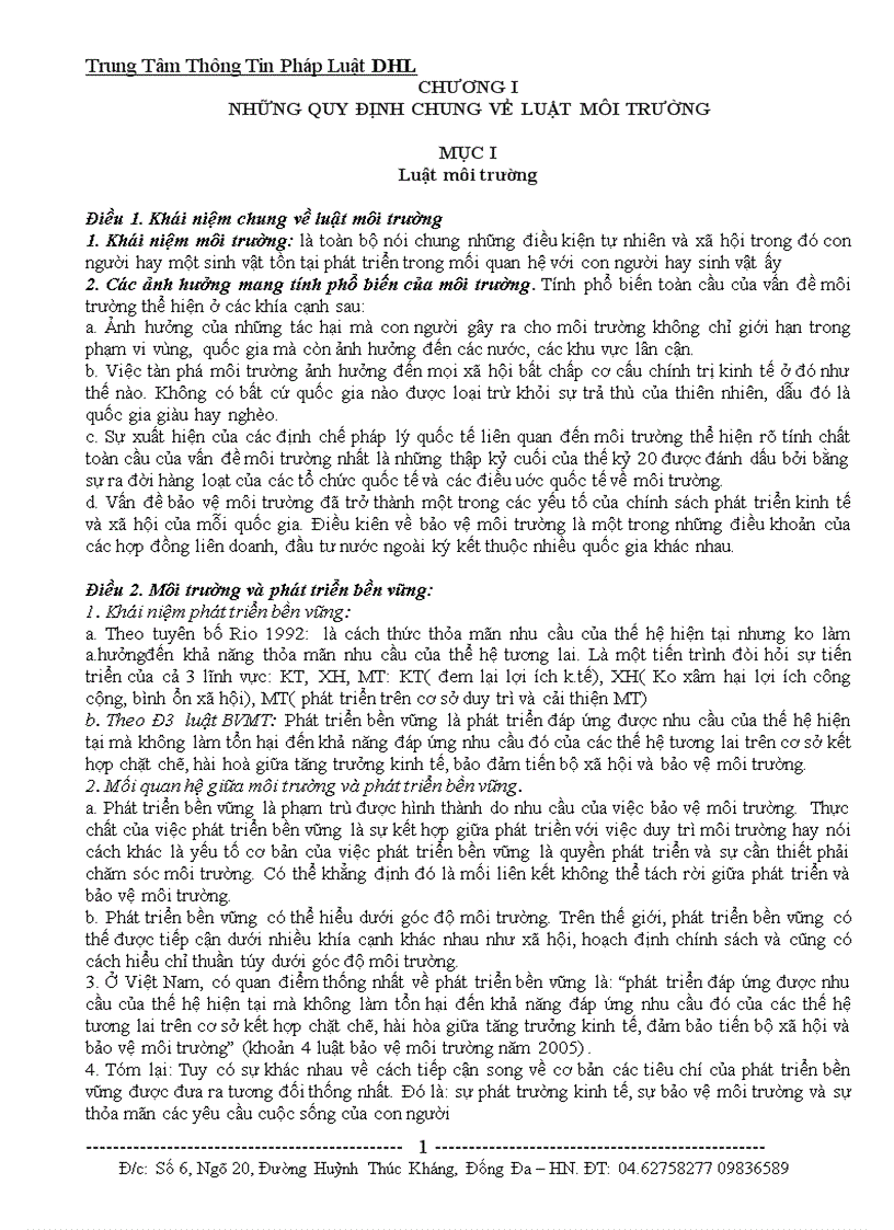 image for page Tài liệu thi Luật môi trường