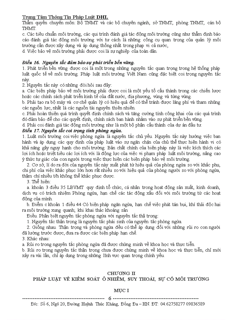 image for page Tài liệu thi Luật môi trường