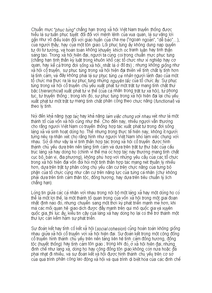 image for page Tổng quan về vốn xã hội tập hợp các bài viết về vốn xã hội ở Việt Nam những năm gần đây