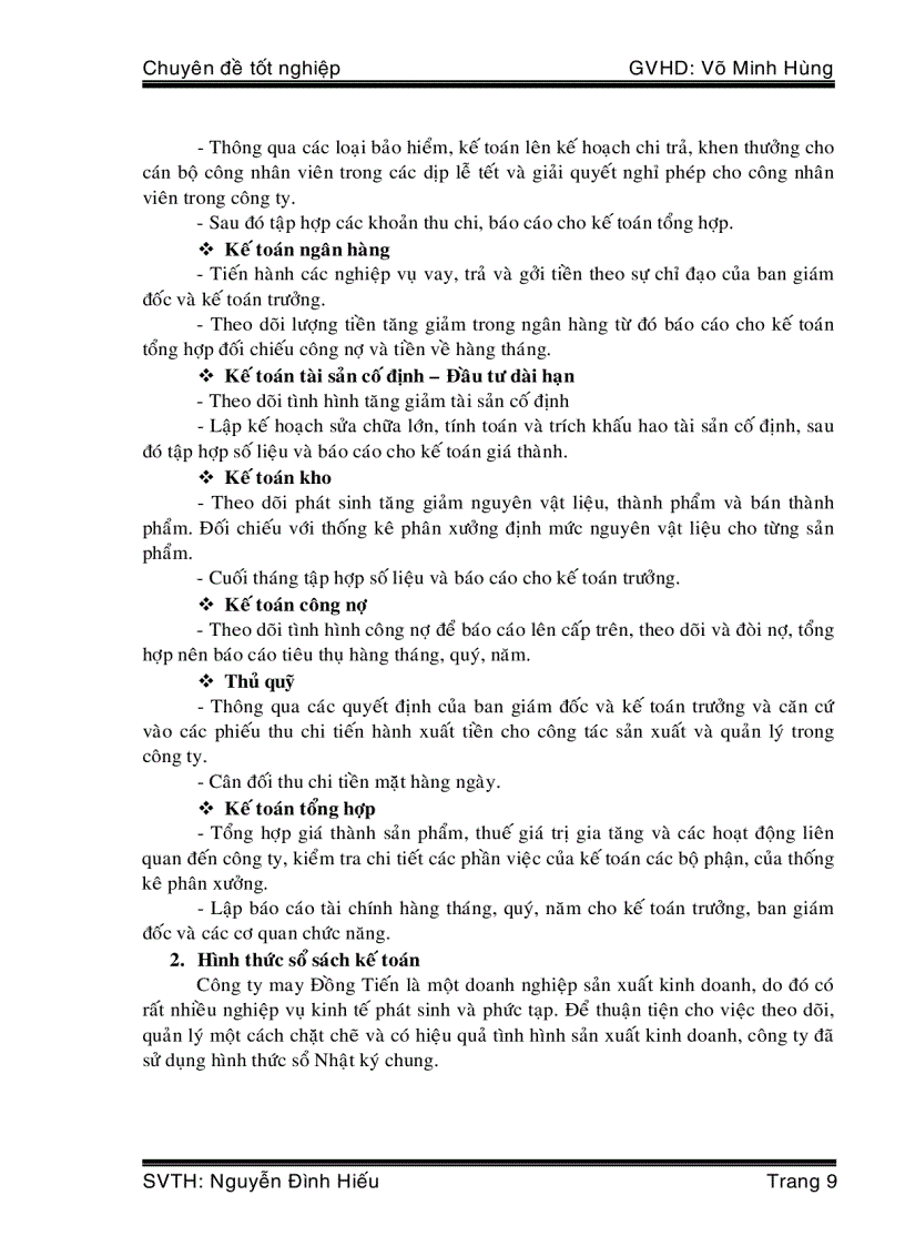 image for page Kế toán tập hợp chi phí sản xuất và tính giá thành sản phẩm tại công ty may Đồng Tiến