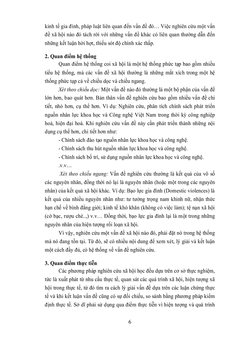 image for page Một số phương pháp nghiên cứu xã hội học tài liệu học tập có ví dụ minh hoạ