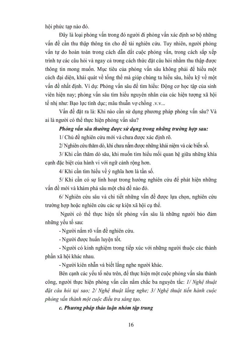 image for page Một số phương pháp nghiên cứu xã hội học tài liệu học tập có ví dụ minh hoạ