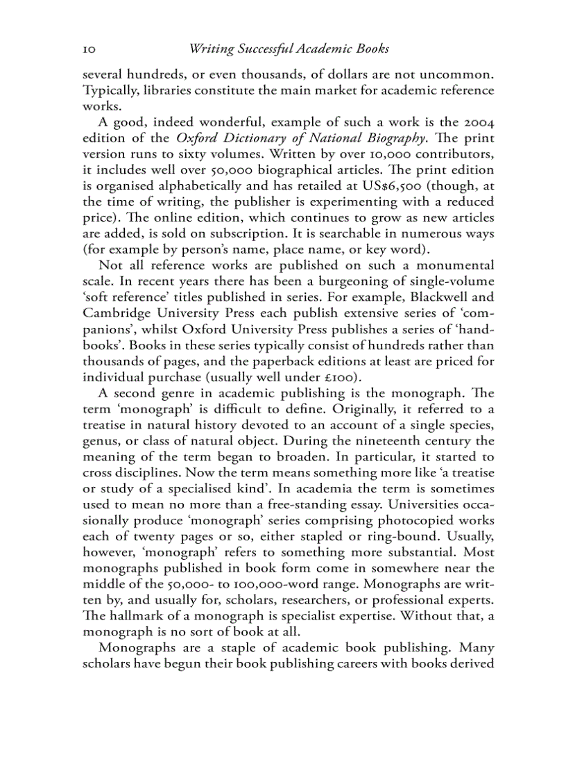 image for page Writing successful academic books